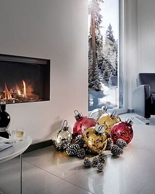 ORNAMENT LED SMOKE 25 CM ORNAMENT LED SMOKE 25 CM