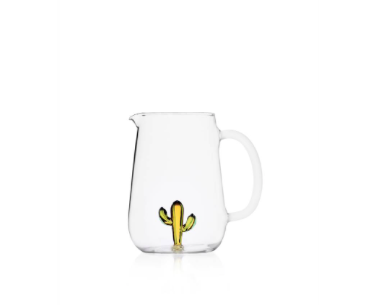 ICHENDORF DESERT PLANTS JUG CACTUS GREEN/AMBER