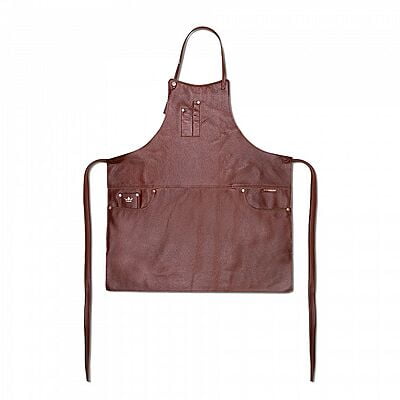 APRON 5POCKETS SLIM FIT LEATHER CLASSIC BROWN
