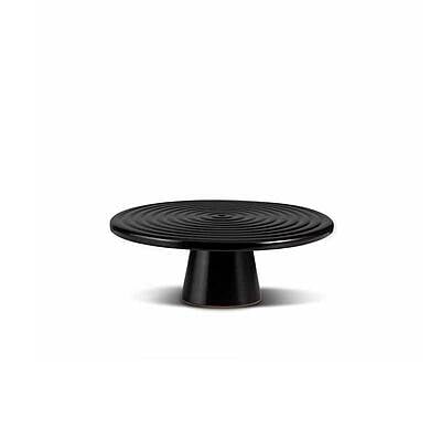 FOOD STANDS CERAMIC SMALL BLACK MATT D20 7