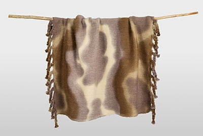 EZCARAY MOHAIR TIE-DYE THROW TD-2