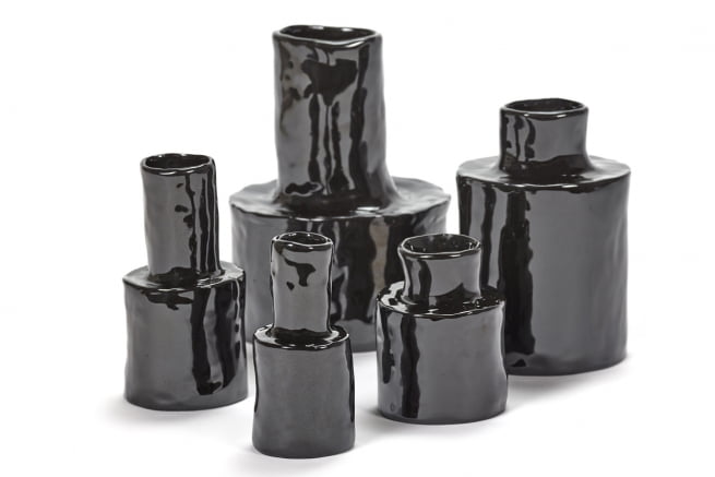 VASE ZWART HELENA VASE ZWART HELENA